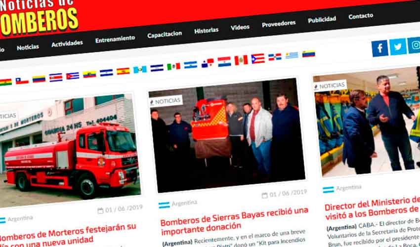 Sumate a Noticias de Bomberos, «Se parte de las noticias»