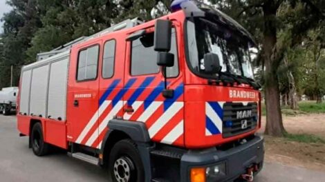Bomberos Voluntarios de Carcaraña con nuevo autobomba
