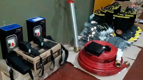 Bomberos recibieron nuevo equipamiento adquiridos a través de subsidio nacional