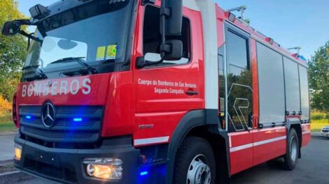 Nuevo carro para la Segunda Cía. Bomberos de San Bernardo