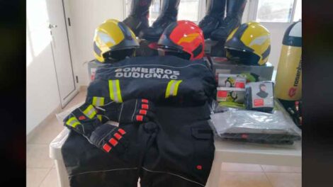 Bomberos Voluntarios de Dudignac con nuevos equipos