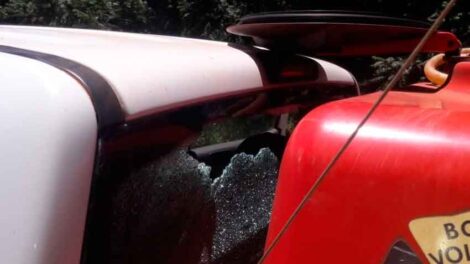 Arrojaron piedras a los Bomberos cuando intentaban sofocar un incendio