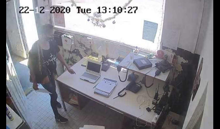 Robó una notebook de un cuartel de bomberos