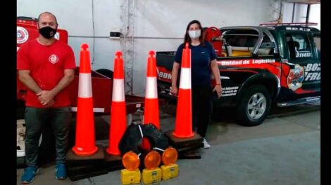 Bomberos de Frontera recibieron nuevos equipos