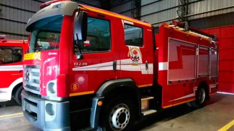 Inauguración del Móvil 8 de Bomberos Voluntarios de Bernal