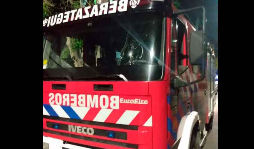 Agreden dotación de Bomberos Voluntarios de Berazategui