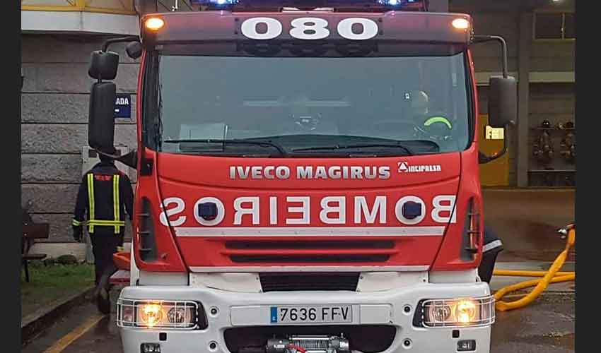 Nuevo material para los Bomberos de Ourense