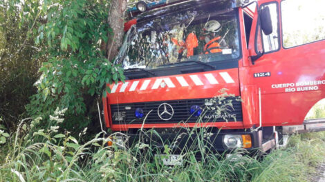 Despisto carro bomba de la 4ª compañía de Bomberos de Rio Bueno