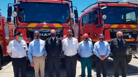 Bomberos de Los Ríos con modernos carros forestales