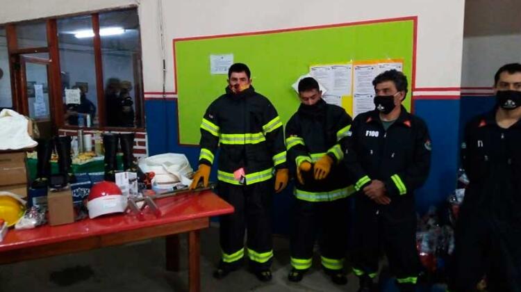 Bomberos Voluntarios de El Bolsón recibieron nuevo equipamiento