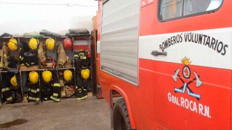 Los Bomberos Voluntarios de Roca celebraron 71 años