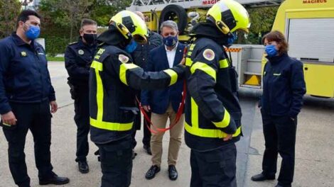 Nuevo equipo de intervención de los Bomberos de Jerez