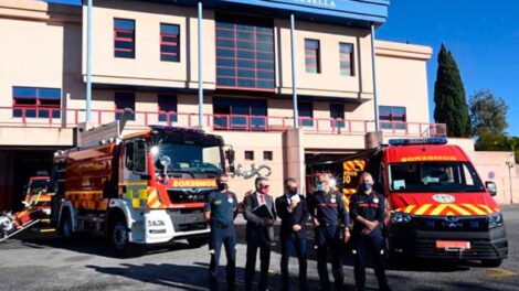 Nuevos vehículos para el Cuerpo de Bomberos de Marbella