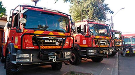 Bomberos de la Región de O’Higgins recibieron nuevos carros