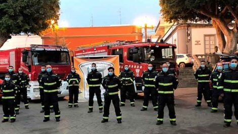 Bomberos Voluntarios de Guía de Isora presenta su nuevo equipamiento