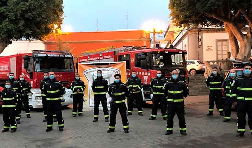 Bomberos Voluntarios de Guía de Isora presenta su nuevo equipamiento