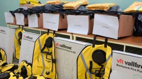 Bomberos del norte provincial recibieron nuevo equipamiento