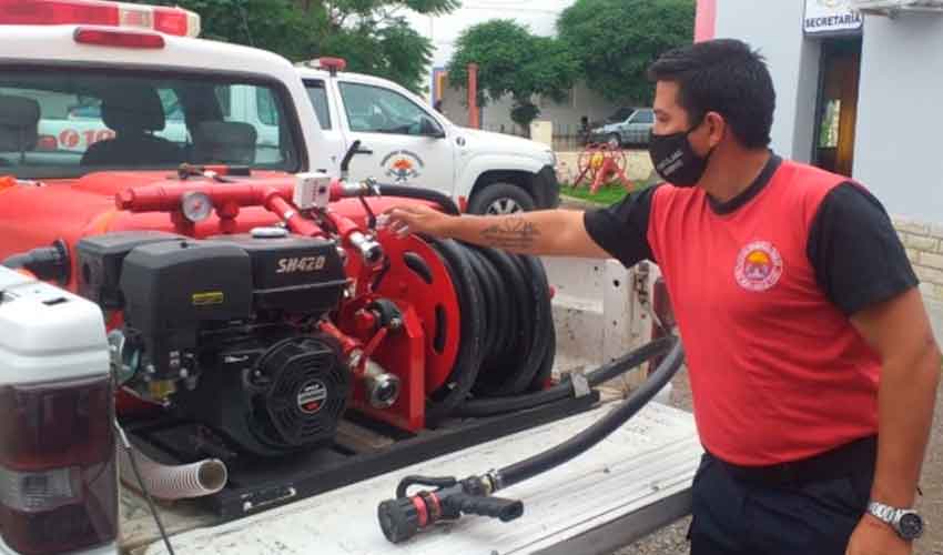 Kit Forestal para los Bomberos Voluntarios de Choele Choel