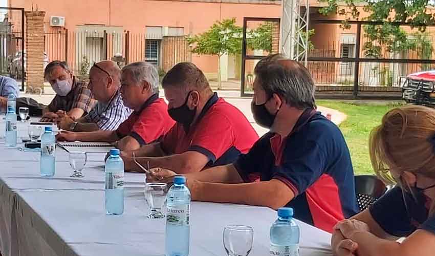 Bomberos de Tucumán se reunieron con autoridades del Consejo de Federaciones