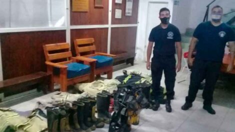 Donación a Bomberos de Gobernador Martínez