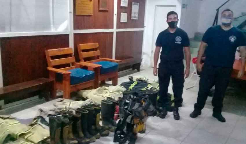 Donación a Bomberos de Gobernador Martínez