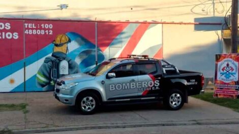 Bomberos Voluntarios de Seguí presentaron un nuevo móvil