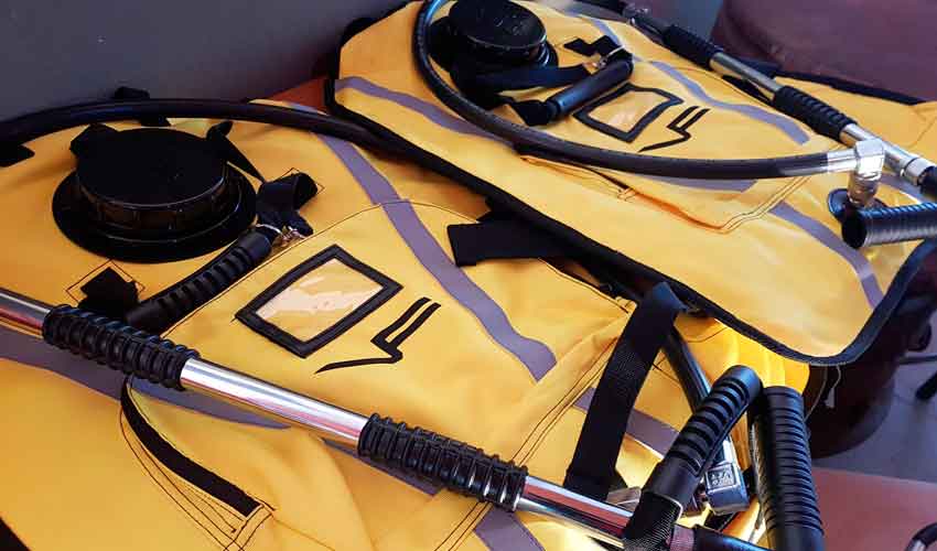 Bomberos de Traslasierra recibieron equipamiento "Vallfirest"