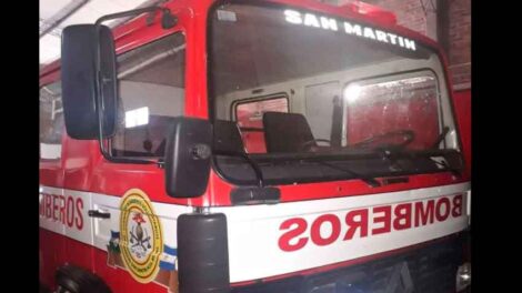 Bomberos Voluntarios de Viale con nuevo autobomba