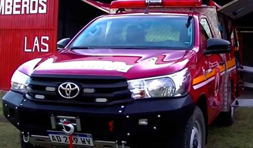 Nueva adquisición de Bomberos Voluntarios de Las Petacas
