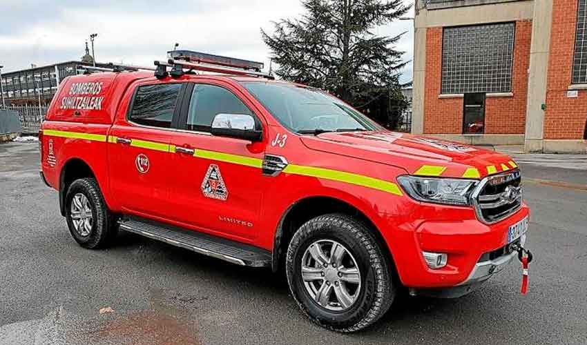 Bomberos de Vitoria-Gasteiz incorpora un nuevo vehículo a su flota