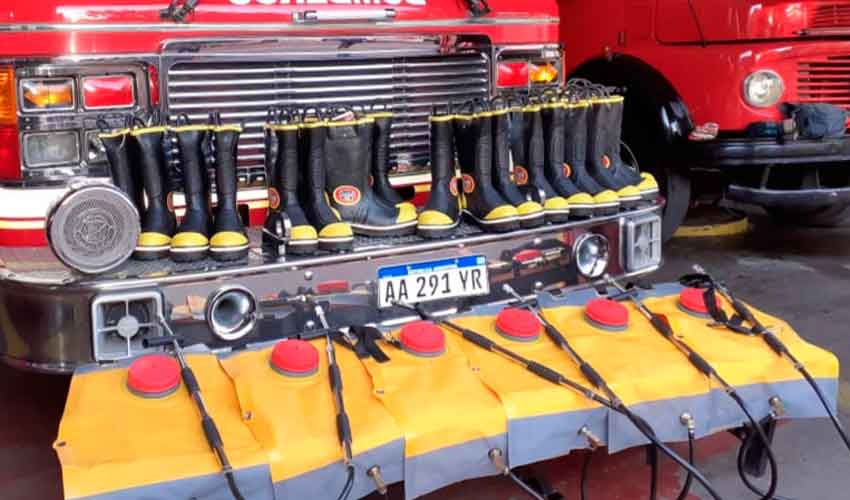 Bomberos Voluntarios de Berisso sumó nuevos equipos