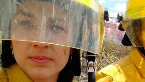Una bombero de Larroque salvó la vida de un compañero bombero