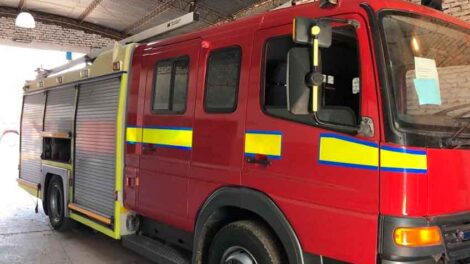 Bomberos Voluntarios de Crespo con nuevo móvil