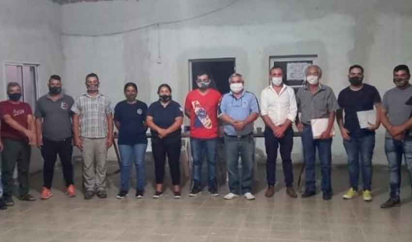Pueblo Brugo forma su primer cuerpo de bomberos voluntarios