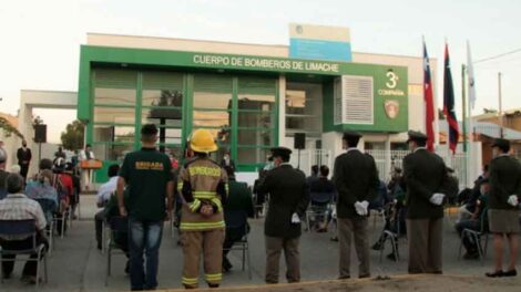 Limache inaugura moderno cuartel de la 3ª Compañía de Bomberos