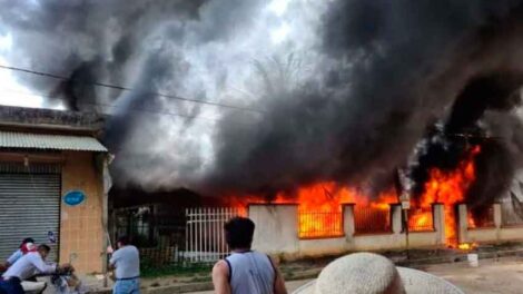La Paz: Se registró incendio en el hospital San Buenaventura