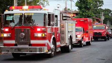 Juigalpa recibe tres nuevos vehículos de emergencia