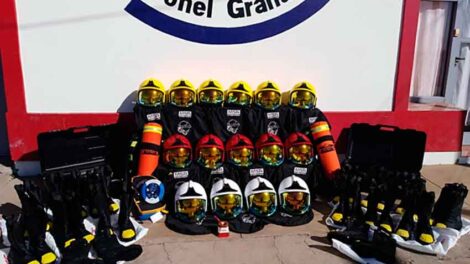 Nuevo equipamiento para Bomberos de Coronel Granada
