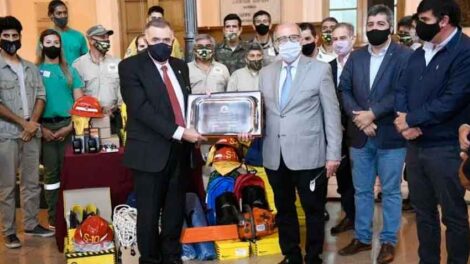 Bomberos de San Javier recibieron nuevo equipamiento
