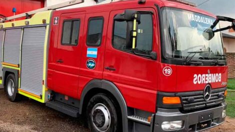 Bomberos de Magdalena adquirieron una nueva unidad