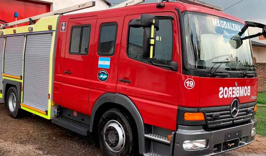 Bomberos de Magdalena adquirieron una nueva unidad