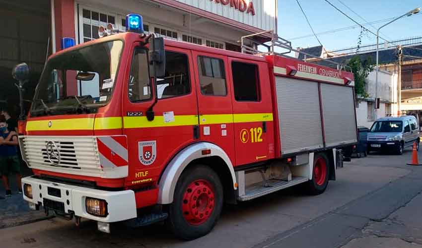 Bomberos de Coronda recibió una nueva unidad