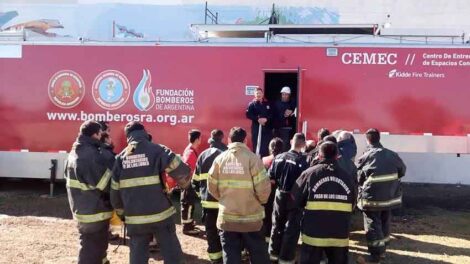 Crearán un nuevo Centro de Entrenamiento de Bomberos en la región