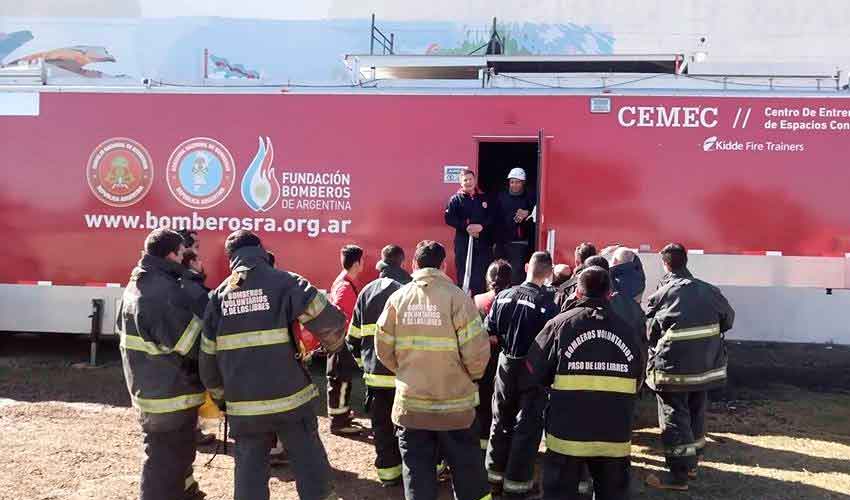 Crearán un nuevo Centro de Entrenamiento de Bomberos en la región