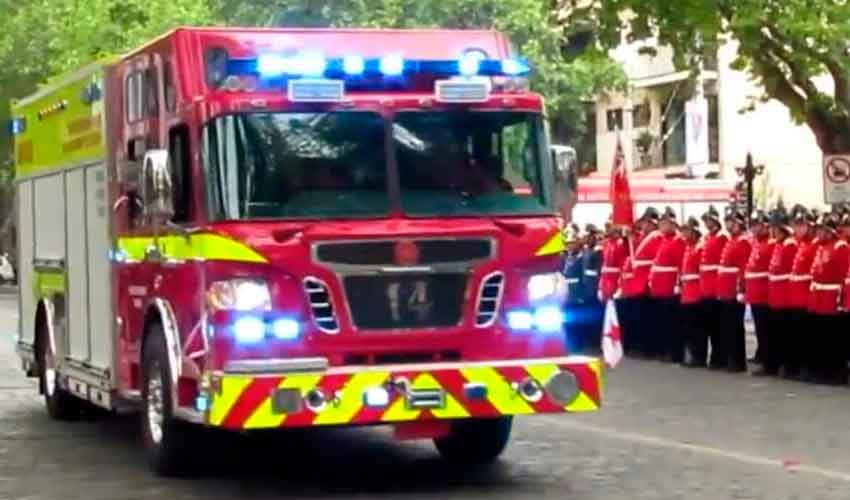 Bomberos del CB de Santiago realizan curso de RCP de forma virtual