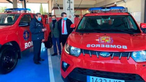 Nuevos vehículos de Bomberos para incendios y rescate