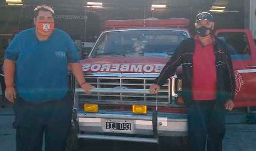 Bomberos del Dique Ameghino incorporaron nueva autobomba