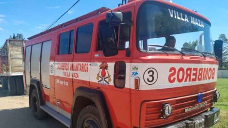 Bomberos Voluntarios de Santa Isabel adquirió una Autobomba