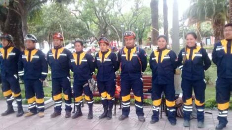 Bomberos de Tarija realizan rifa para la compra de una patrulla