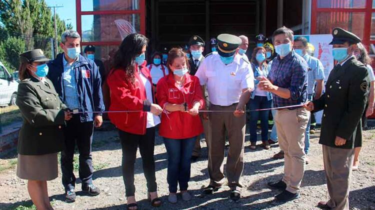 Bomberos de Puerto Ibáñez cuenta con nueva sala de máquinas